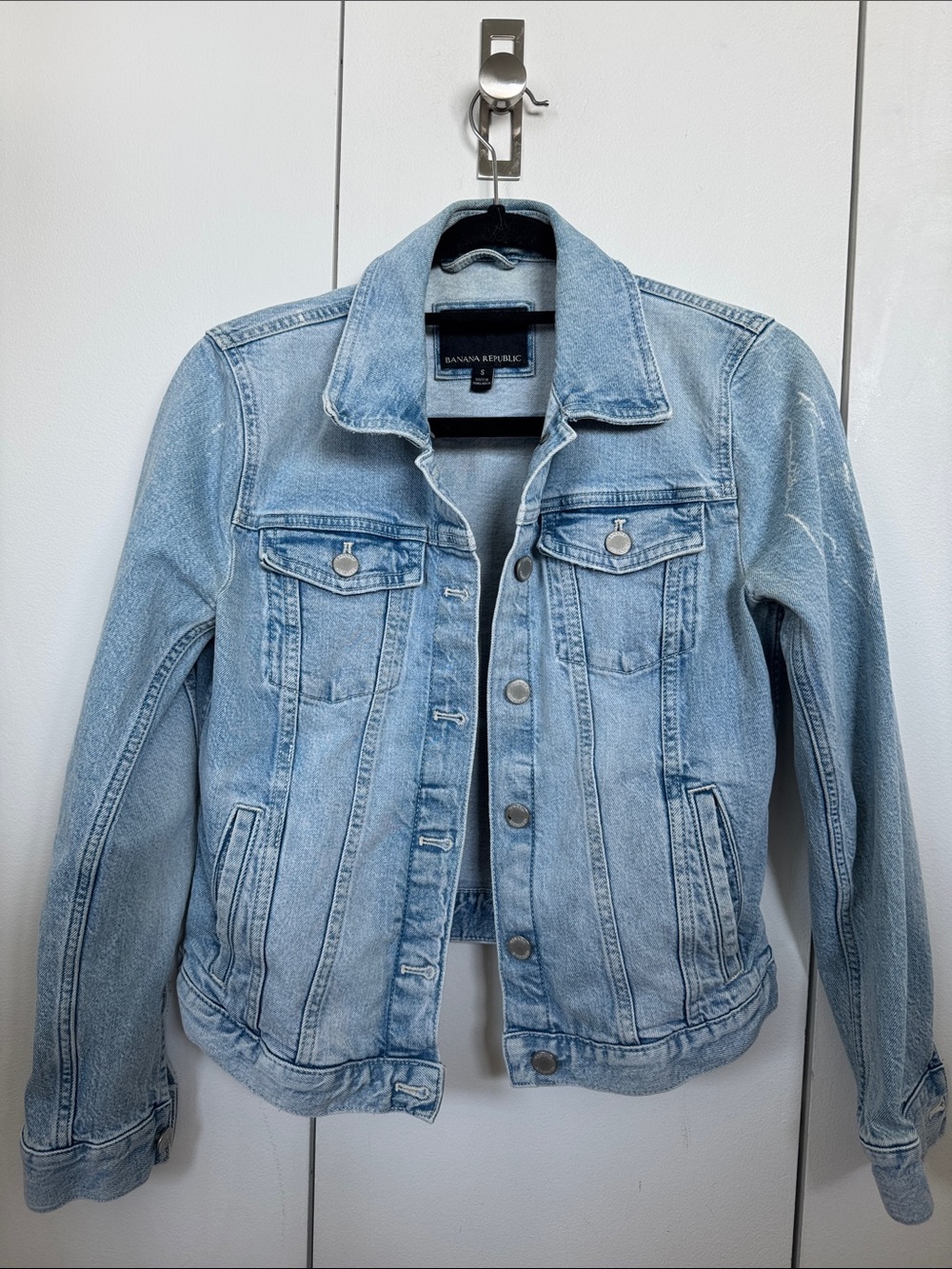 Banana Republic Light Blue Denim Jacket